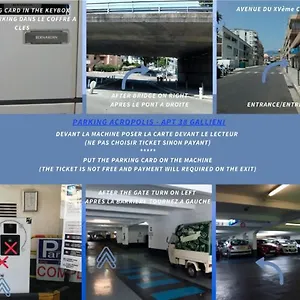 Appartement Wavebnb Confort, Central, Parking